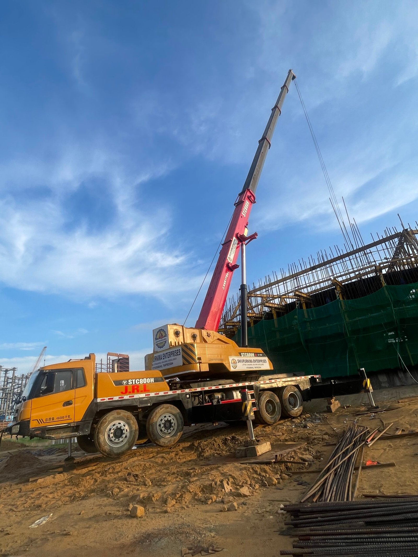 Hydraulic Cranes Fleet