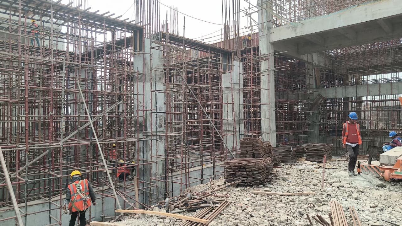 Goldcrest Cement Construction Project